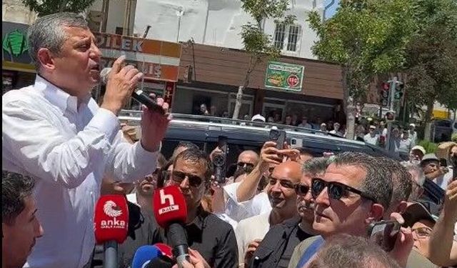 Özgür Özel Niğde’de halkla buluştu