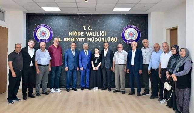 Şehit Aileleri Derneğinden Yüceer’e ziyaret