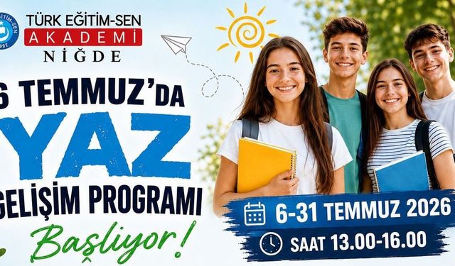 Niğde'de Çocuklara Yaz Akademisi