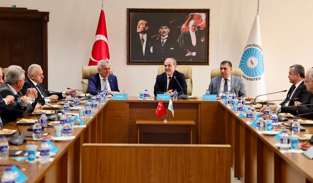 NÖHÜ İstanbul Sanayi Odası heyetini ağırladı