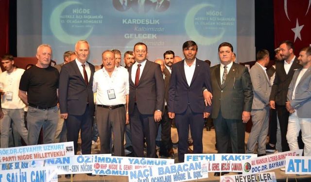 MHP Merkez İlçe’de Atlı Yeniden Başkan