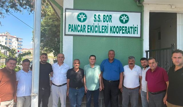 Milletvekili Gürer Pancar üreticilerini dinledi