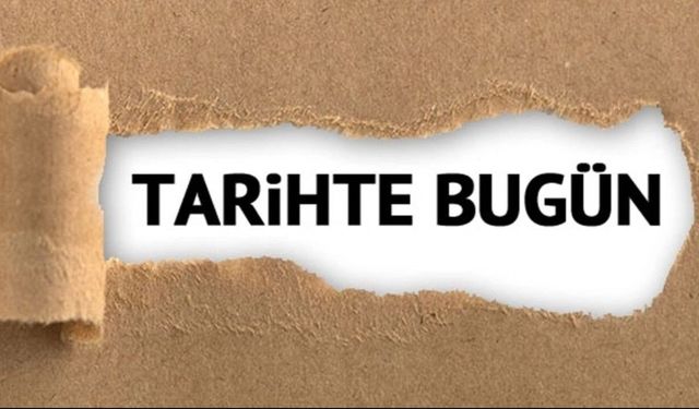 Tarihte Bugün