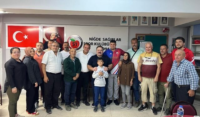 TİESF Başkanı Gözel'den Niğde'ye destek ziyareti (VİDEO HABER)