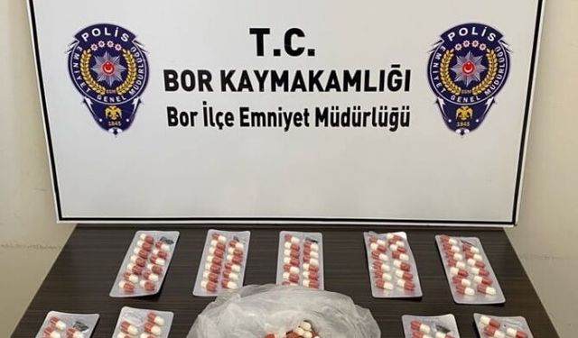 Niğde ve Bor’da narkotik operasyonu