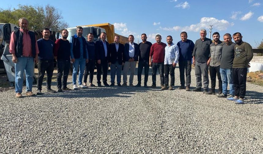 Başkan Bozdoğan Balcı’da çalışmaları inceledi