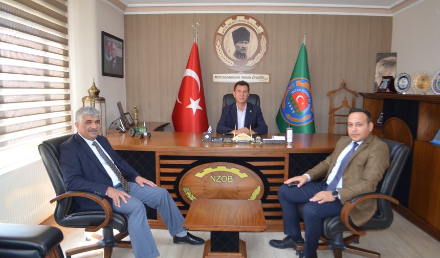 Niğde Ziraat Odası TARSİM Bölge Müdürünü ağırladı