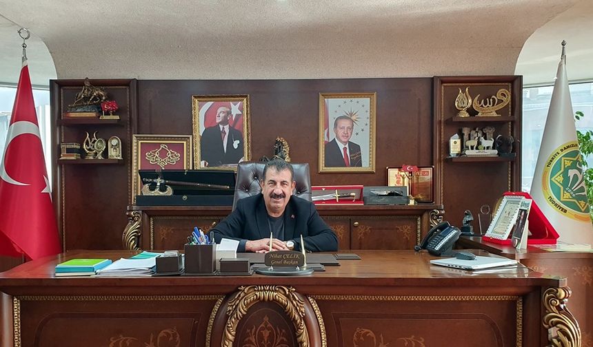 Başkan Çelik: Sektör olarak her zaman göreve hazırız