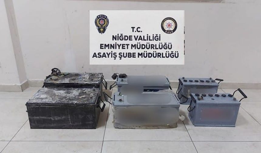 Hırsızlık zanlıları kıskıvrak yakalandı
