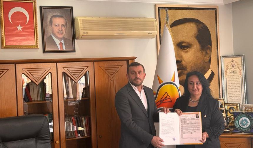 AK Parti’de ilk kadın aday adayı