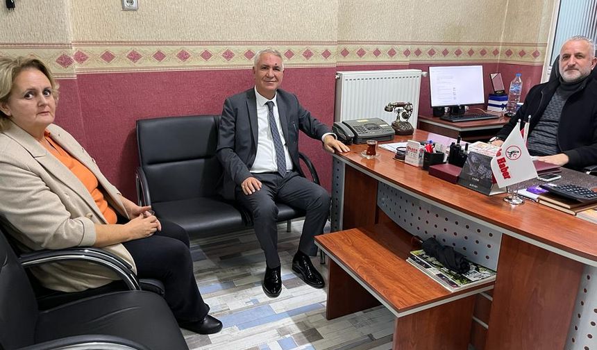Hamdi Doğan’dan gazetemize ziyaret