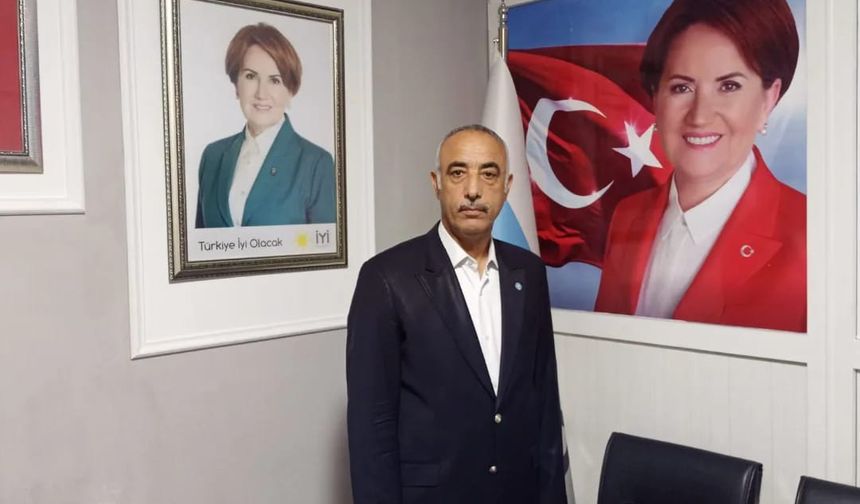 İYİ Parti İl Başkanı Uzun istifa etti