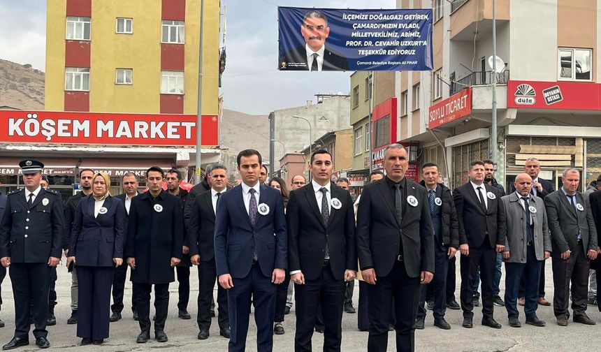 Atatürk, Çamardı’da saygı ve minnetle anıldı