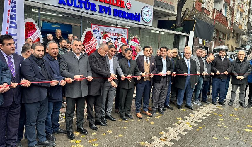 İstanbul Esenyurt’ta Niğde Kültür Evi Derneği açıldı