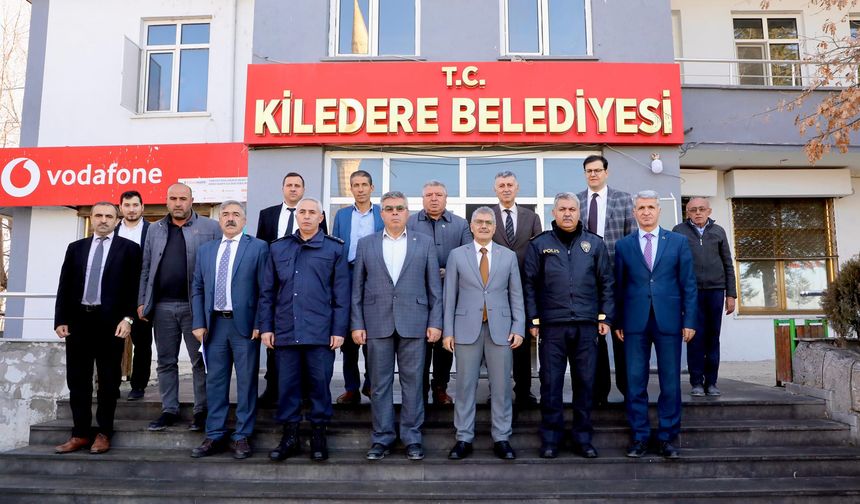 Niğde Valisi Cahit Çelik’ten Kiledere’ye ziyaret