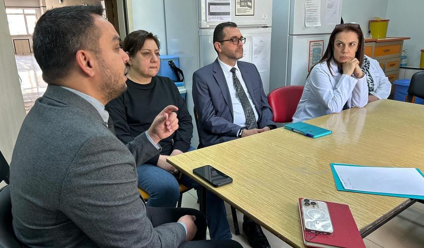 İl Sağlık Müdürü İnan: Sahadaki sorunları yerinde tespit ediyoruz