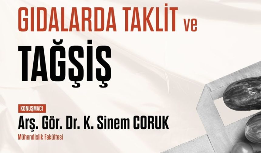 Nöhü'de “Gıdalarda Taklit Ve Tağşiş” konferansı