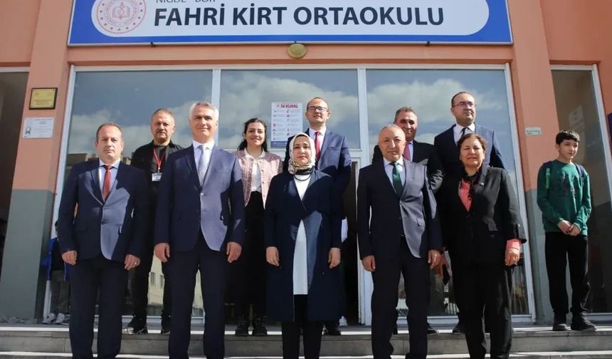 İl Müdürü Özbek’ten projelere tam not