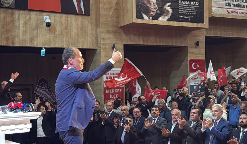 Yeniden Refah Partisi Niğde İl Kongresi Büyük Coşkuya Sahne Oldu