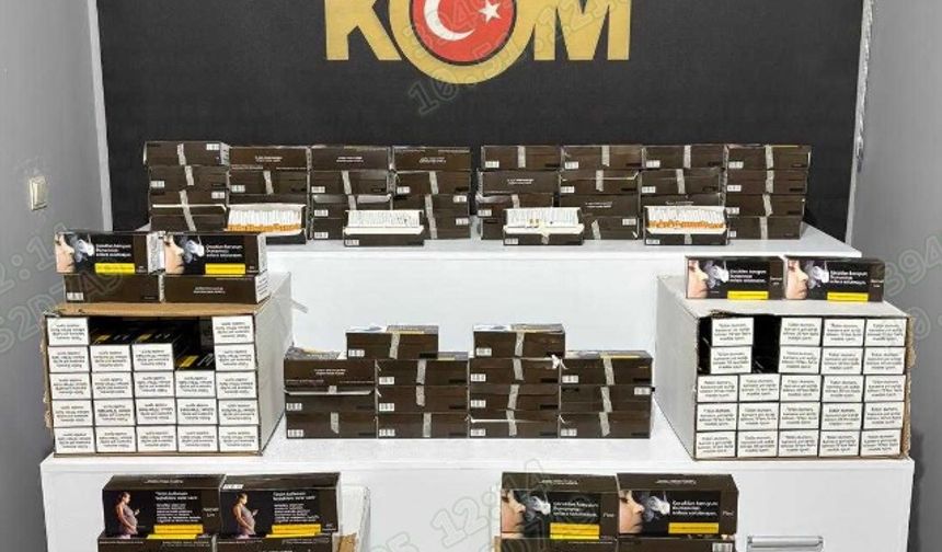 Niğde’de Kaçak Sigara, Makaron ve Tabanca Ele Geçirildi: 4 Gözaltı