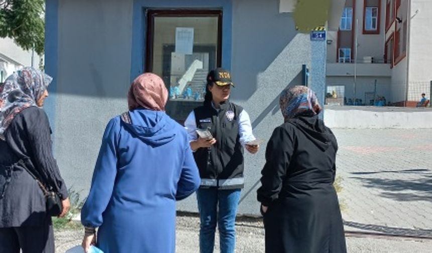 Niğde’de Uyuşturucuyla Mücadele Sürüyor: 2.370 Vatandaşa Bilgilendirme Yapıldı
