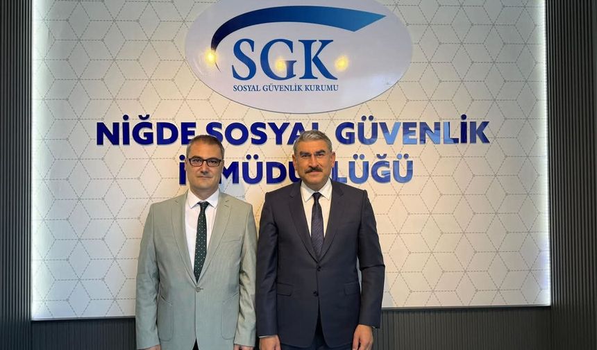 Niğde SGK, Karne Uygulamasında Türkiye Birinciliğini Sürdürdü