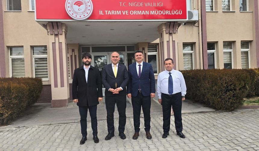 Demir ve Mete Tarımda iş birliğini görüştü