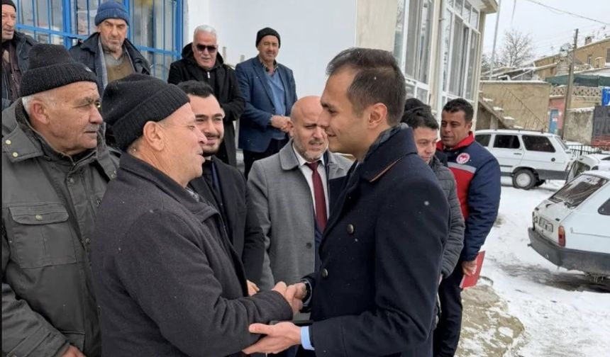 Kaymakam Bektaş Eynelli Köyü’nü ziyaret etti