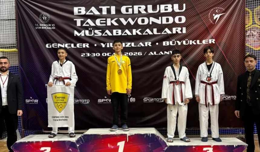 Niğdeli sporculardan Türkiye Şampiyonası’nda büyük başarı