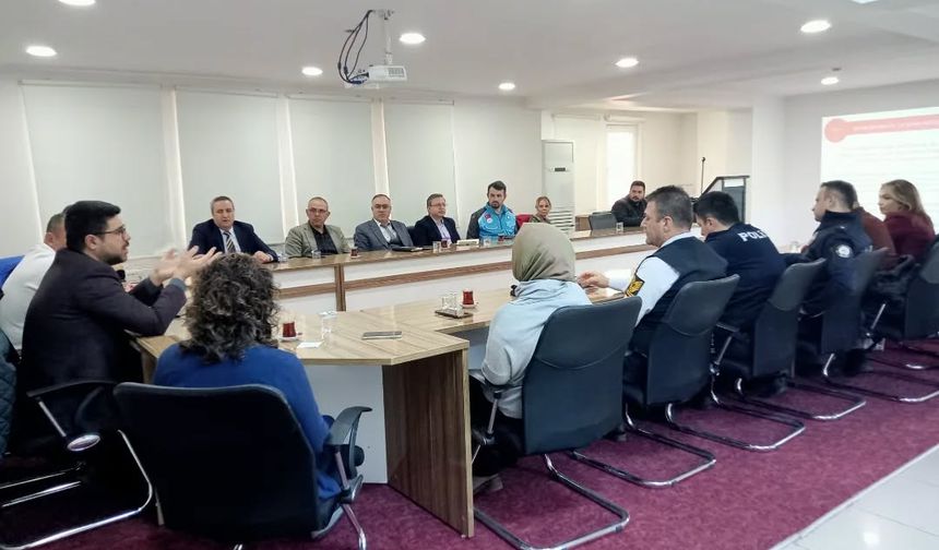 Afet Sağlık Grubu Planı görüşüldü