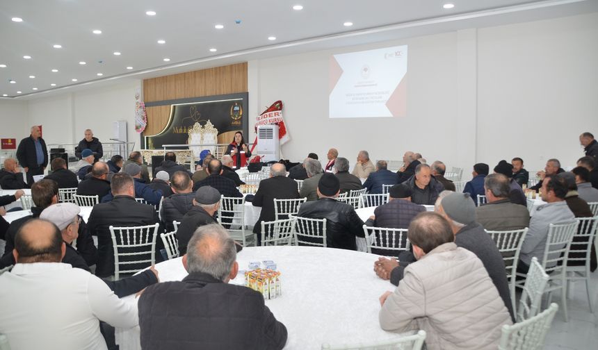 Aktaş’ta Zirai İlaç Uygulayıcı Eğitimi