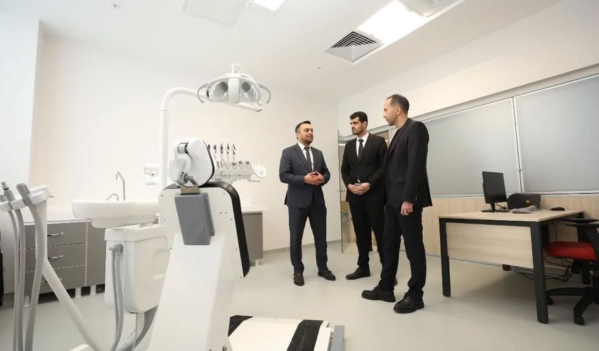 Başkan Özdemir ve İl Müdürü İnan’dan hastane ziyareti