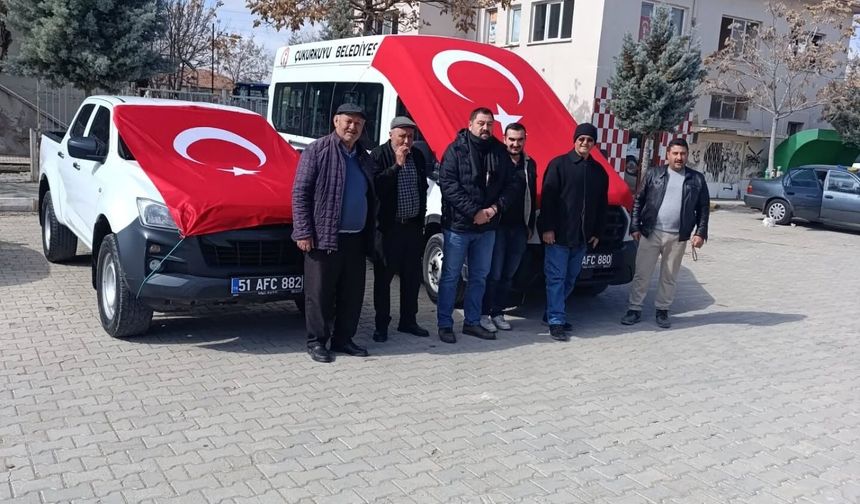 Çukurkuyu Belediye araç filosuna takviye