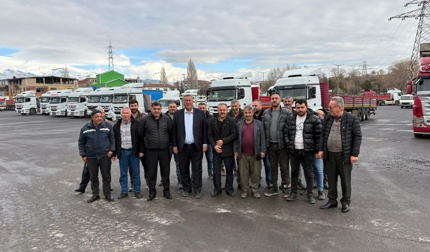 Gürer: “Nakliyeci esnaflarımızın dertleri, taşıdıkları yük kadar ağırlaşmış”