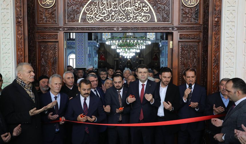 Hacı Arif Tuncel Camii ibadete açıldı
