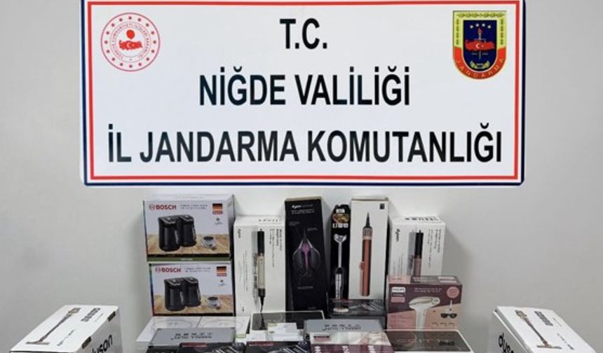 Niğde Jandarma kaçakçılara, kaçırtmadı!