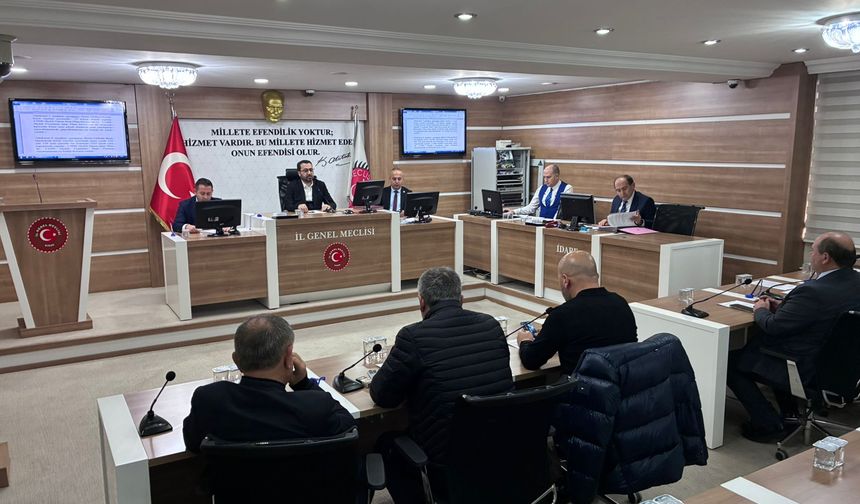 Mecliste Komisyon Raporları görüşüldü