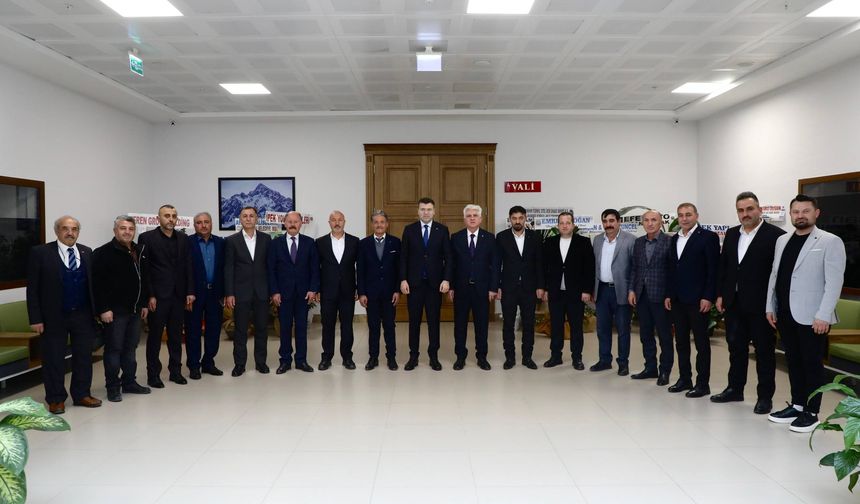 NESOB’dan Vali Akmeşe’ye ziyaret