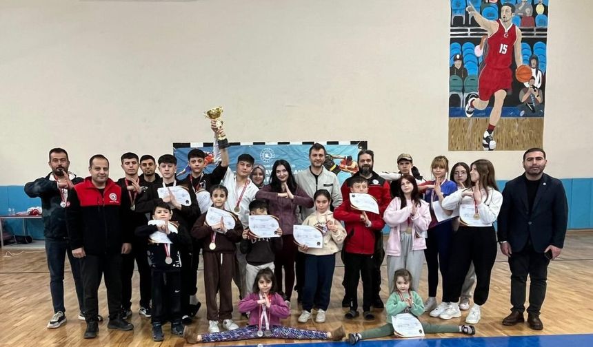 Niğde Wushu Takımı Malatya’da birinci oldu