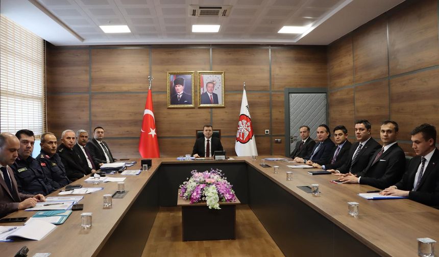 Niğde’de Asayiş ve Güvenlik toplantısı