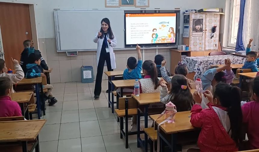 Niğde’de çocuklara sağlık bilinci kazandırılıyor