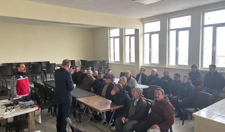 Üreticilere Bitki Koruma Eğitimi verildi