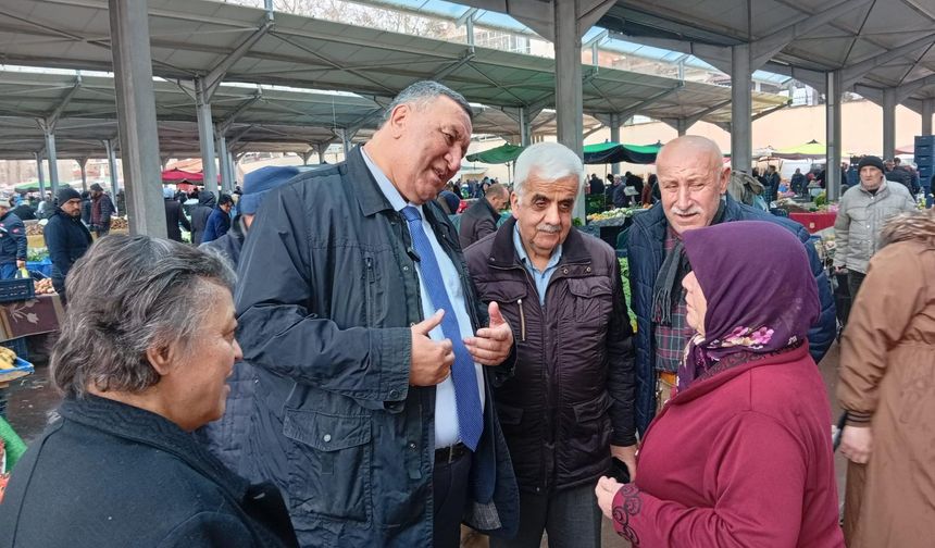 Vekil Gürer: “Tarlada üretici, pazarda esnaf ve tüketici dertli”