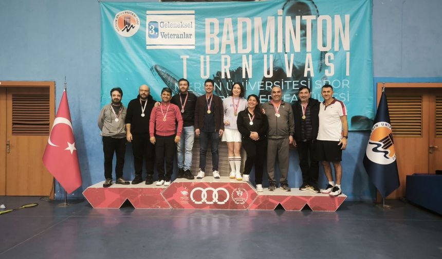 Veteran Badminton ’da Niğde Rüzgârı: 14 Madalya