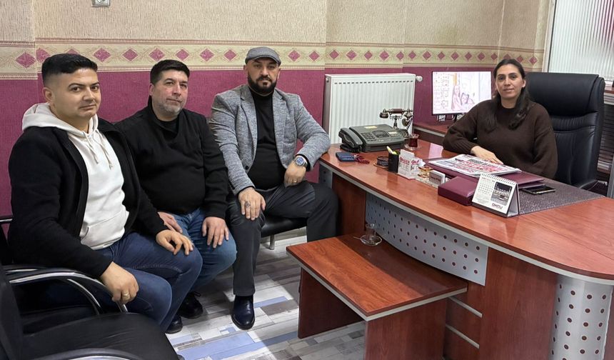 İş İnsanı Servet Yüksel’den Gazetemize ziyaret