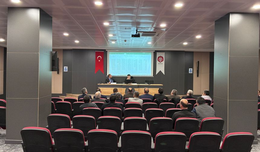 Valilikte olağanüstü toplantı