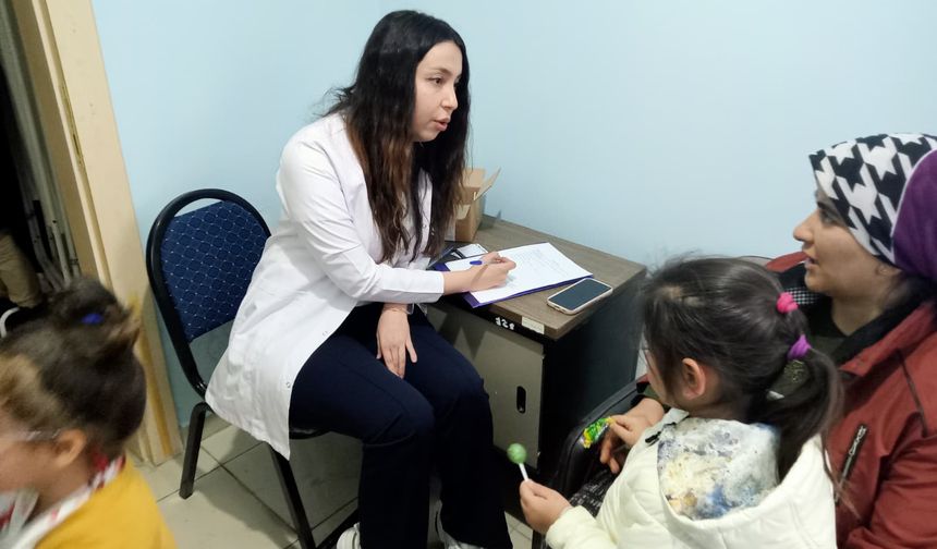 Çamardı’da Mobil Sağlık hizmeti verildi