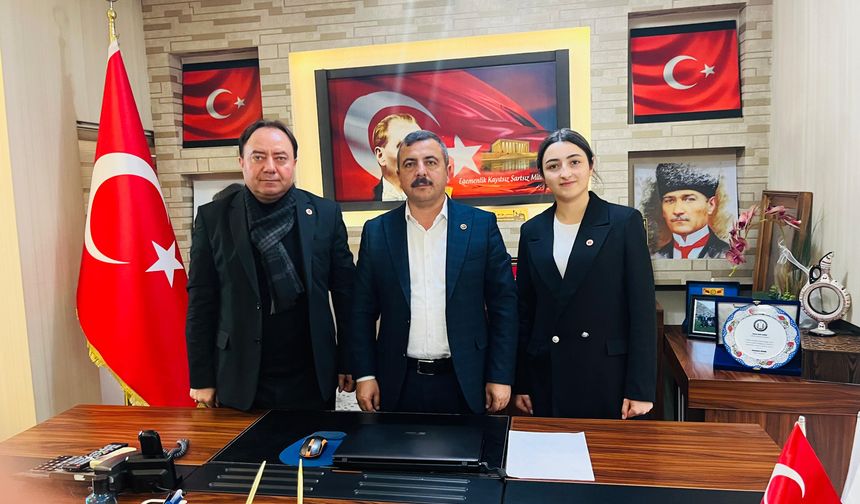 DYP Niğde’den Çiftlik Belediye Başkanı Çakıl’a ziyaret