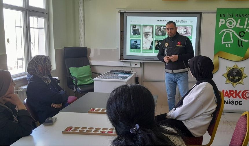 Niğde’de Önleyici Narkotik Çalışmaları