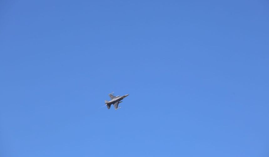 Türkiye'nin gönderdiği F-16'lar KKTC'de